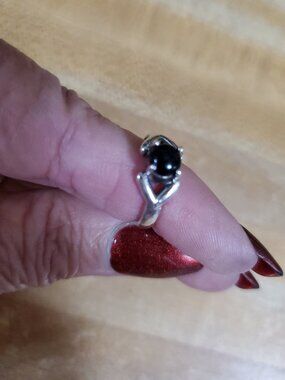 925 Sterling Silver Ring Vintage With a Oncx Stone